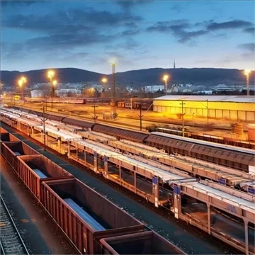 What are the characteristics of railway transportation?