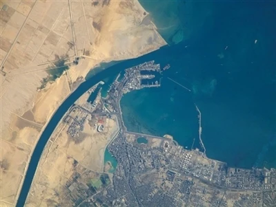 Suez Canal Authority: Canal Revenue May Drop 40% This Year