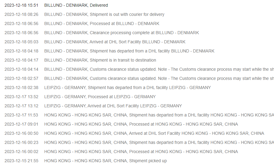 DHL2 DHL2